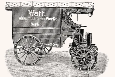 Chariot de commerce berlinois